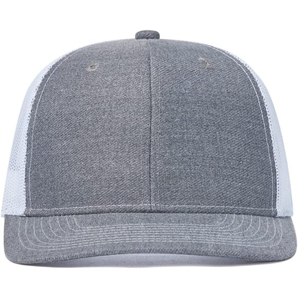 Men Mesh Snap Back Trucker Hat - Picture 7 of 9